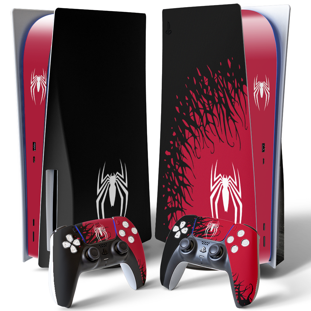 Skinstech® Edicion Spiderman Calcomania de vinyl premium para PS5