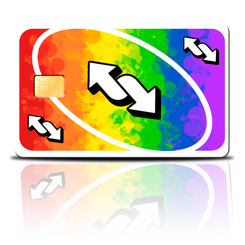 SKINCARD Skinstech® letter UNO Design decal for card
