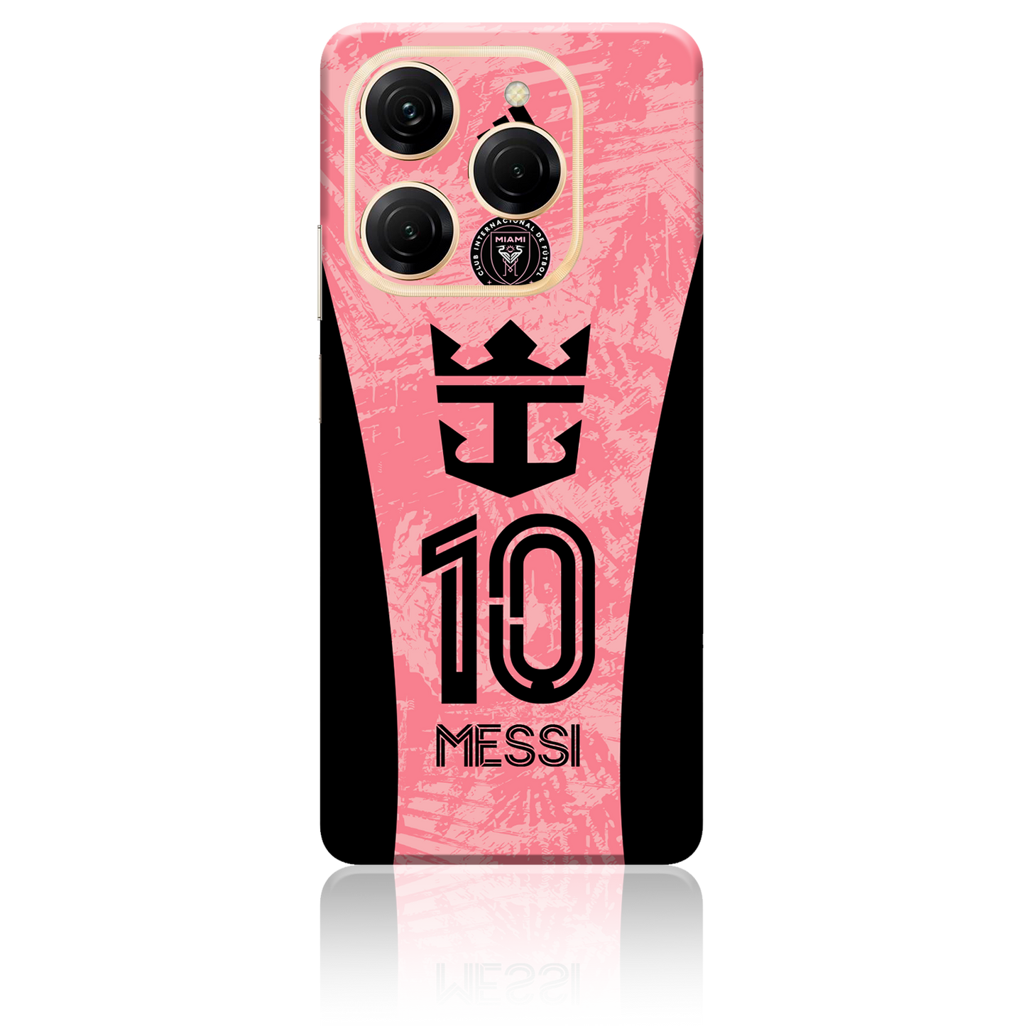 Tecno Skin Personalizado de Inter de Miami para Spark 10, Spark 20, Spark GO