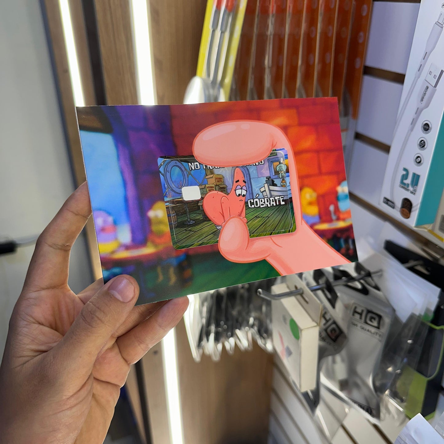 SKINCARD Skinstech® I Have $3 Patrick Design Card Decal