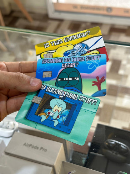 SKINCARD Skinstech® I Have $3 Patrick Design Card Decal