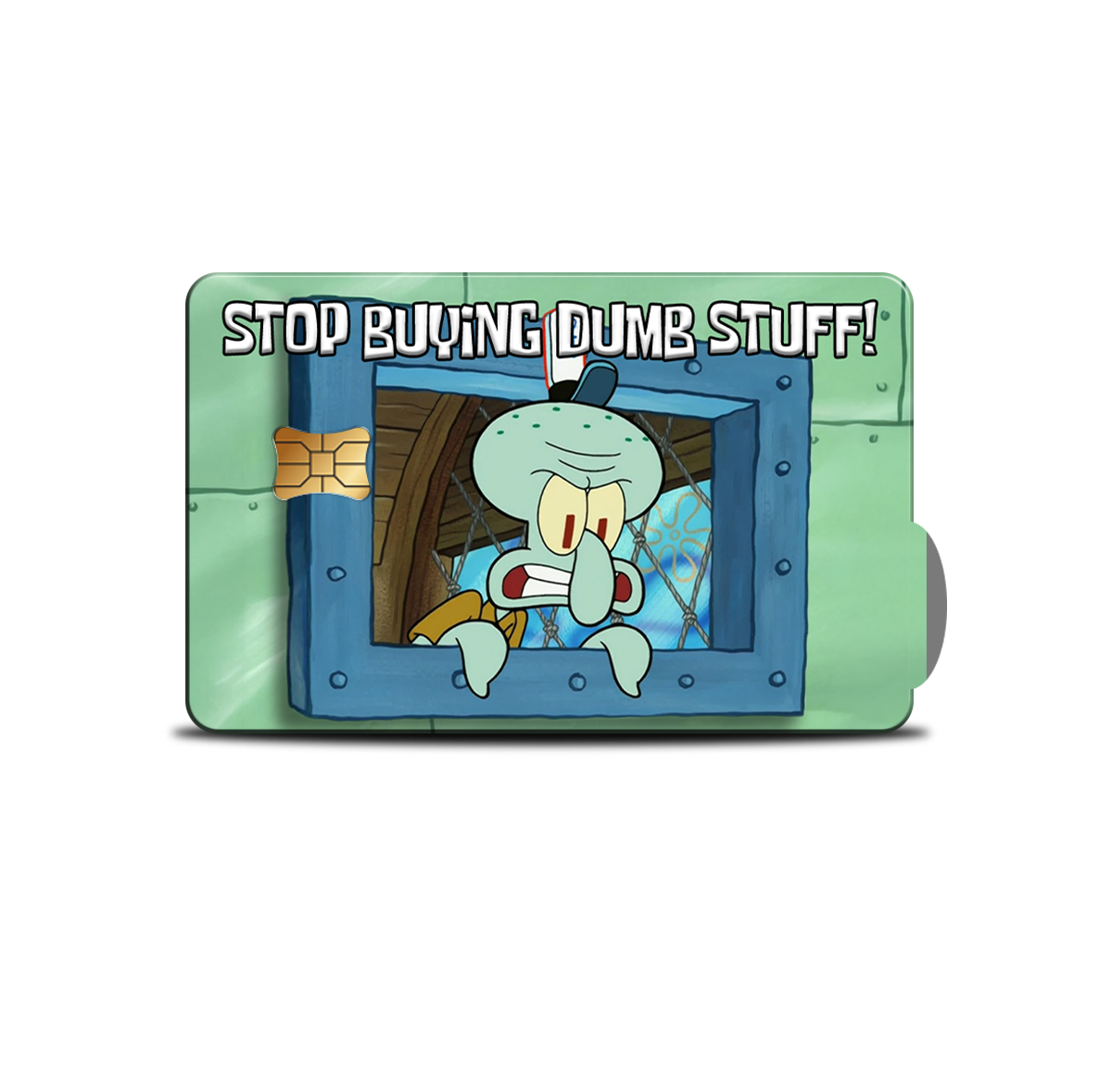 SKINCARD Skinstech® I Have $3 Patrick Design Card Decal