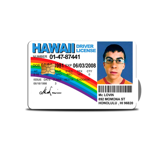 SKINCARD Skinstech® Mc Lovin Diseño calcomania para tarjeta