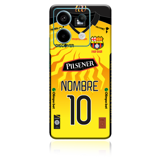 XIaomi-Poco Skin Personalizado de BSC 2025 amarillo para redmi note 11, 12, 13 pro, etc