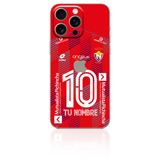 Iphone 11, 12, 13, 14, 15 Pro/Pro Max Skin Personalizado de El Nacional para Iphone