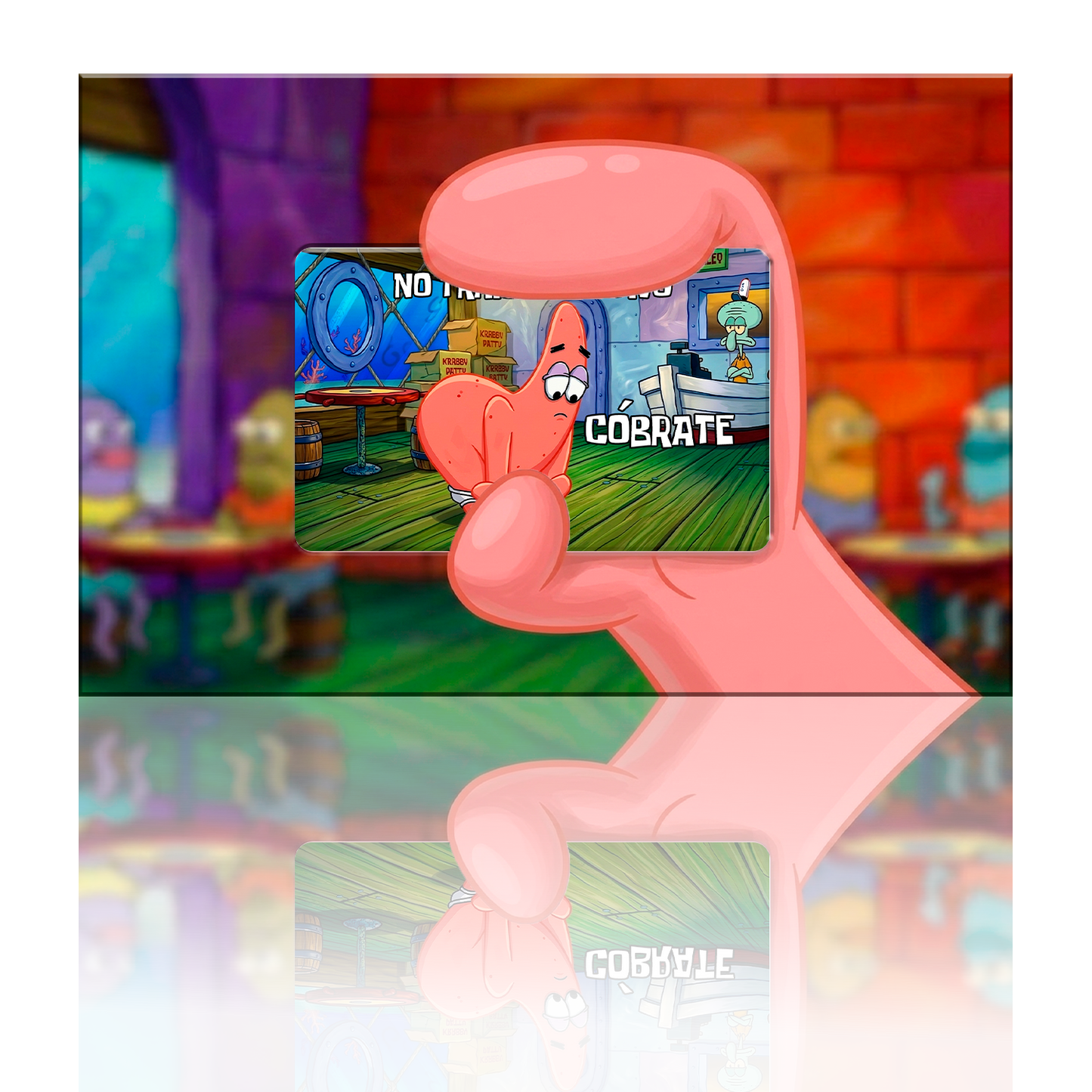 SKINCARD Skinstech® I Have $3 Patrick Design Card Decal