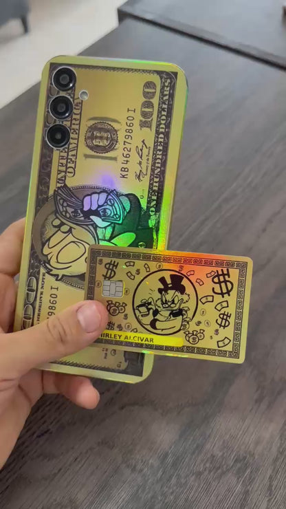 XIaomi-Poco Skin Personalizado de McPato Dorado para redmi note 11, 12, 13 pro, 13C, 14C etc
