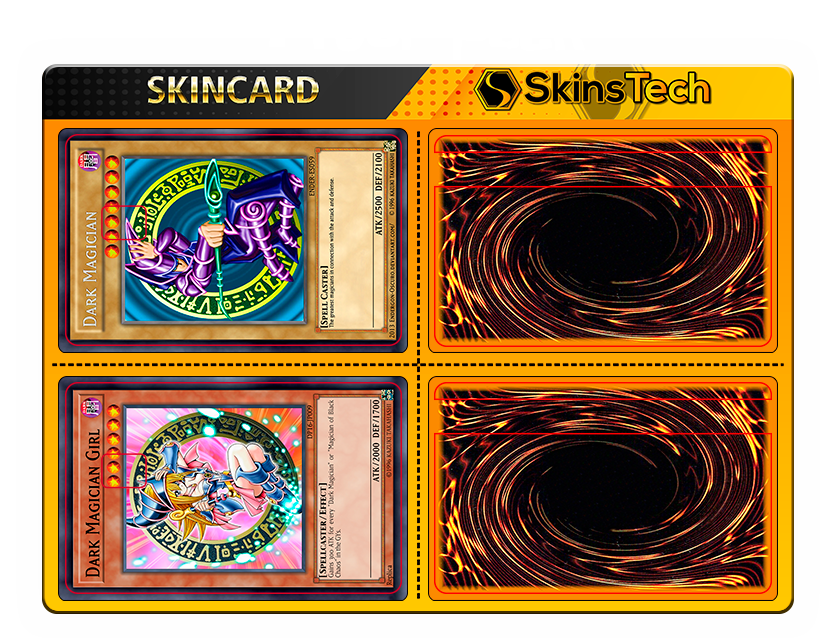 SKINCARD Skinstech®  Dark Magician Girl Diseño calcomania para tarjeta