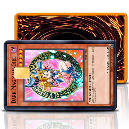 SKINCARD Skinstech®  Dark Magician Girl Diseño calcomania para tarjeta