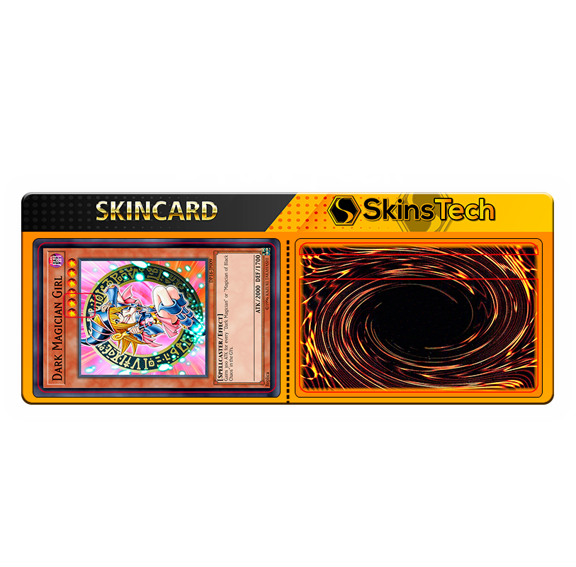 SKINCARD Skinstech®  Dark Magician Girl Diseño calcomania para tarjeta