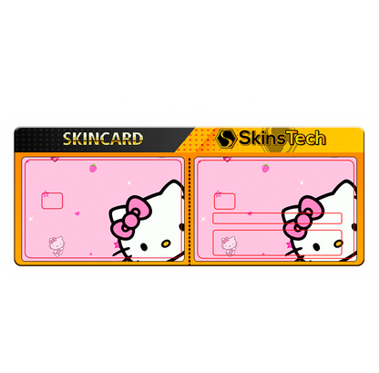 SKINCARD Skinstech® kello kitty 1  Diseño calcomania para tarjeta