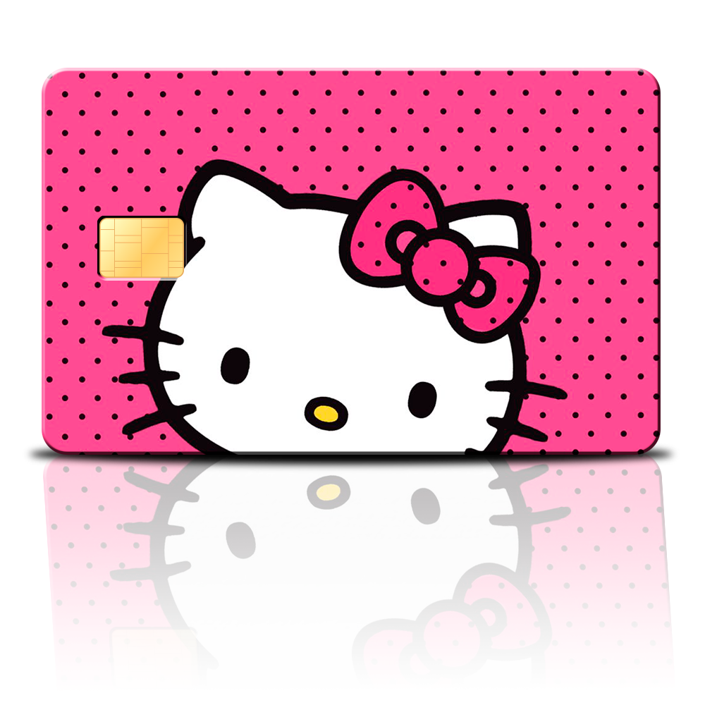 SKINCARD Skinstech® kello kitty 2 Design sticker for card