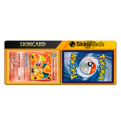 SKINCARD Skinstech® Charizard Diseño calcomania para tarjeta