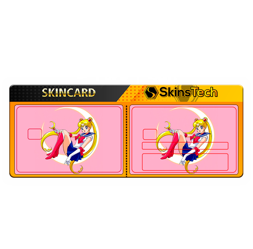 SKINCARD Skinstech® sailor moon Sticker design for card