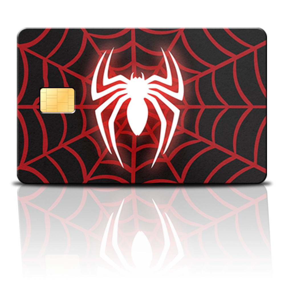 SKINCARD Skinstech® spiderman Design sticker for card