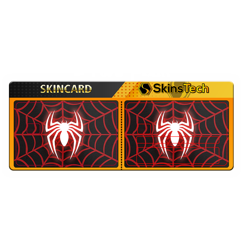 SKINCARD Skinstech® spiderman Design sticker for card