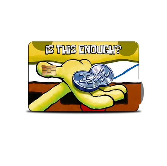 SKINCARD Skinstech® Does this lift me up? Sticker design for card